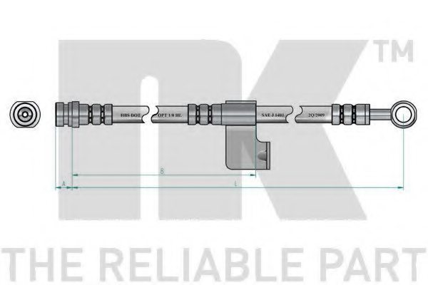 NK 853410 Brake Hose